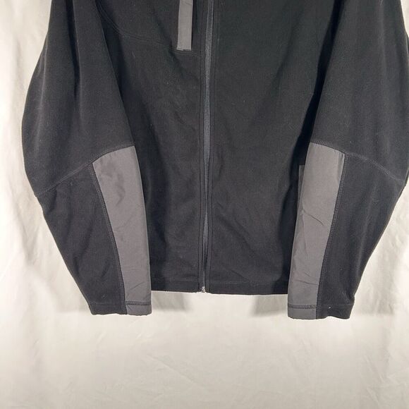 Dri Duck Jacket Men's Large Black Full Zip Fleece Zip Pocket - Picture 3 of 9